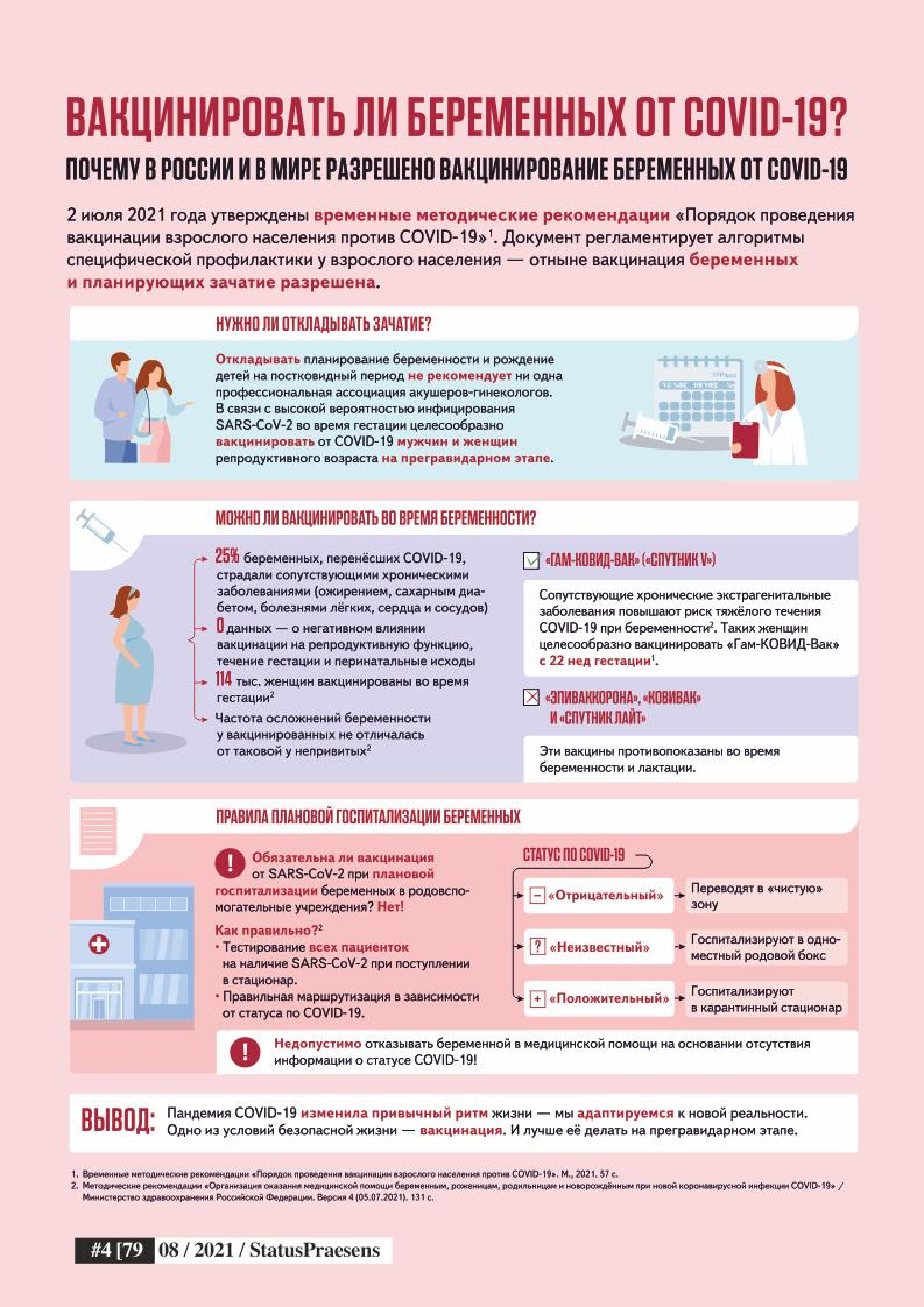 vakcinirovat li beremennyh ot covid 19